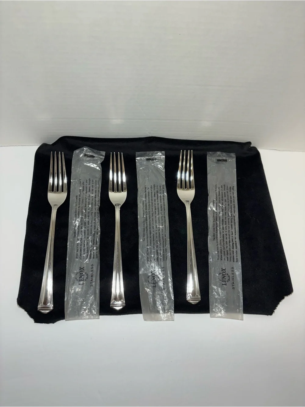 Lenox Dinner Forks Flatware Stainless Set of 3 Metropolitan Dining Replacements